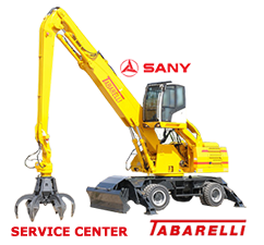 Authorized workshop and original spare parts south of Italy loaders TABARELLI