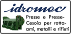 Presse e Presse Cesoia per rottami ferrosi non ferrosi metalli e rifiuti